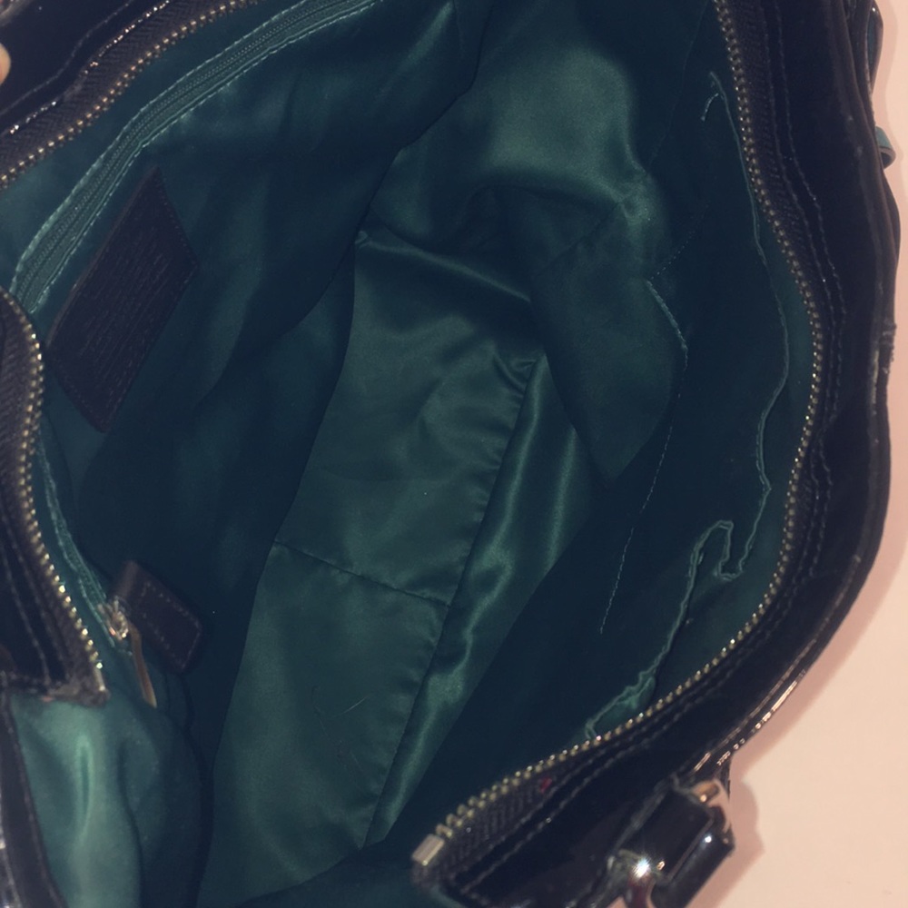 Coach Patent Leather Tote #F24893 13”Hx11”Wx5”D - Picture 6 of 8